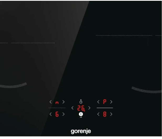 Płyta indukcyjna Gorenje GI621FMC PowerBoost BridgeZone Czarny - 1299414 - zdjęcie